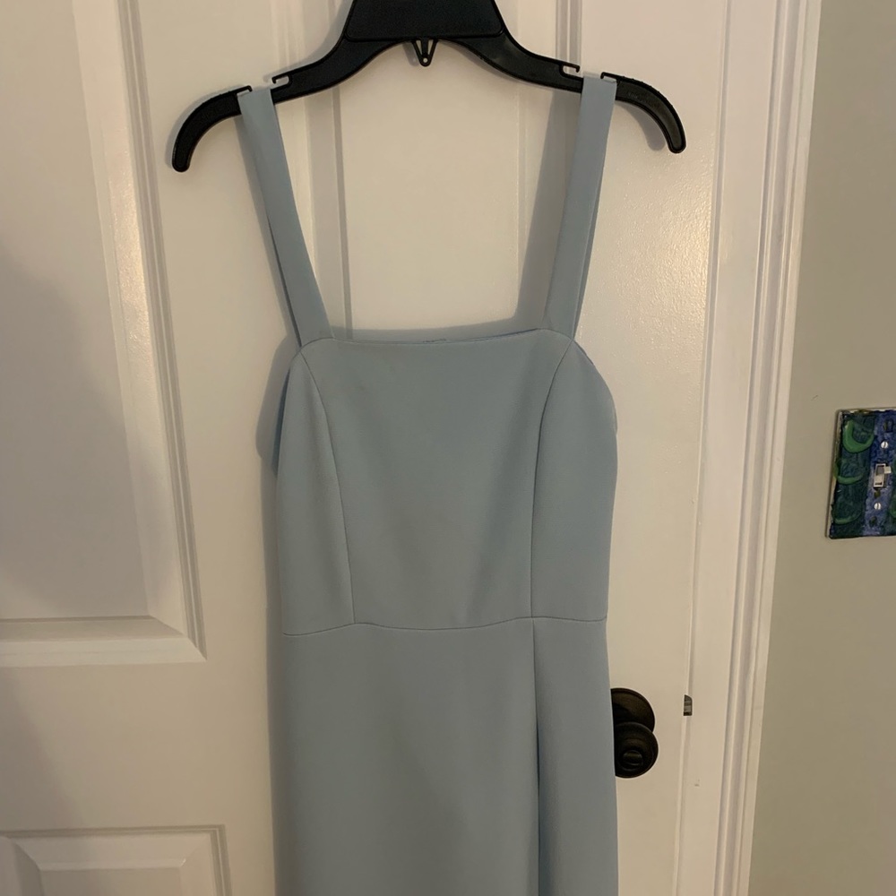 By the way light blue gown, worn once